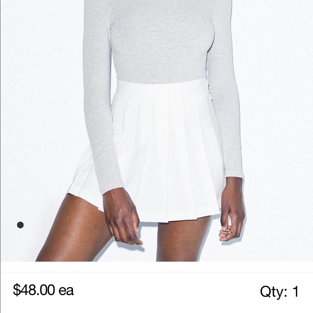 BRAND NEW American Apparel Tennis Skirt
